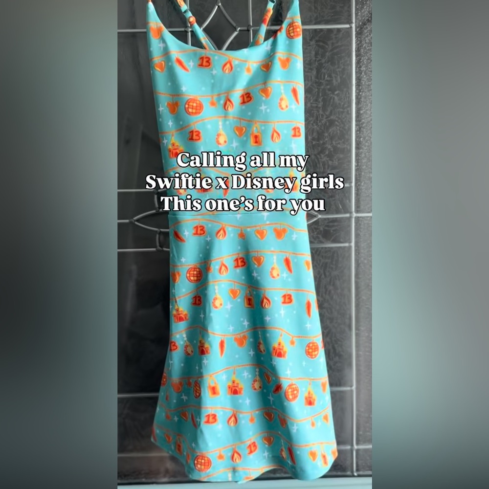 Disney x Taylor Swift inspired athletic dress